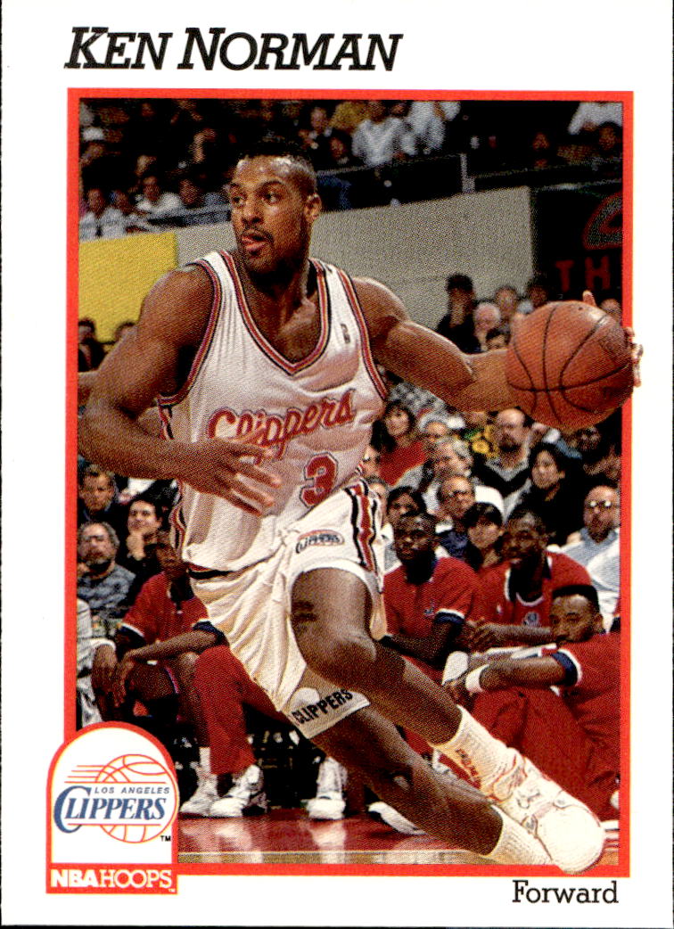 KEN NORMAN 91-92 NBA Hoops Basketball