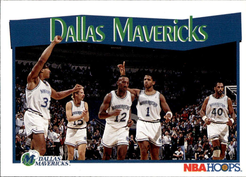 DALLAS MAVERICKS 91-92 NBA Hoops Basketball