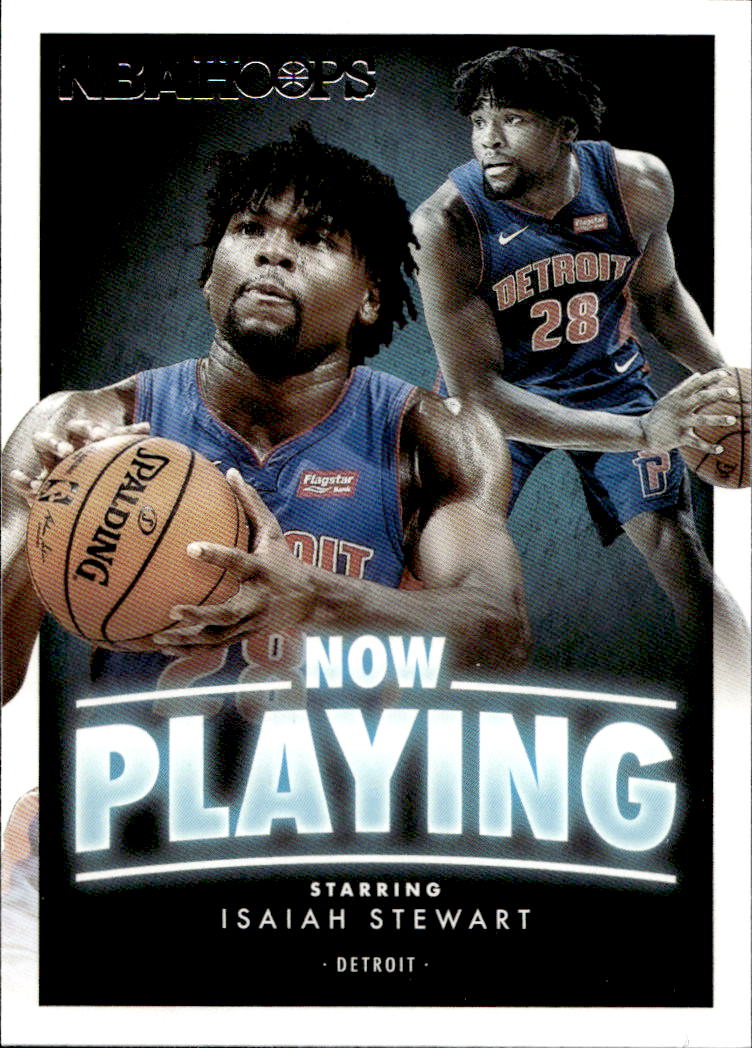 Rookie Now Playing ISAIAH STEWART 20-21 Panini Hoops Basketball