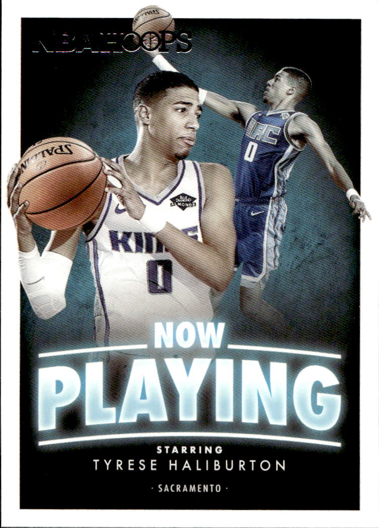 Rookie Now Playing TYRESE HALIBURTON 20-21 Panini Hoops Basketball