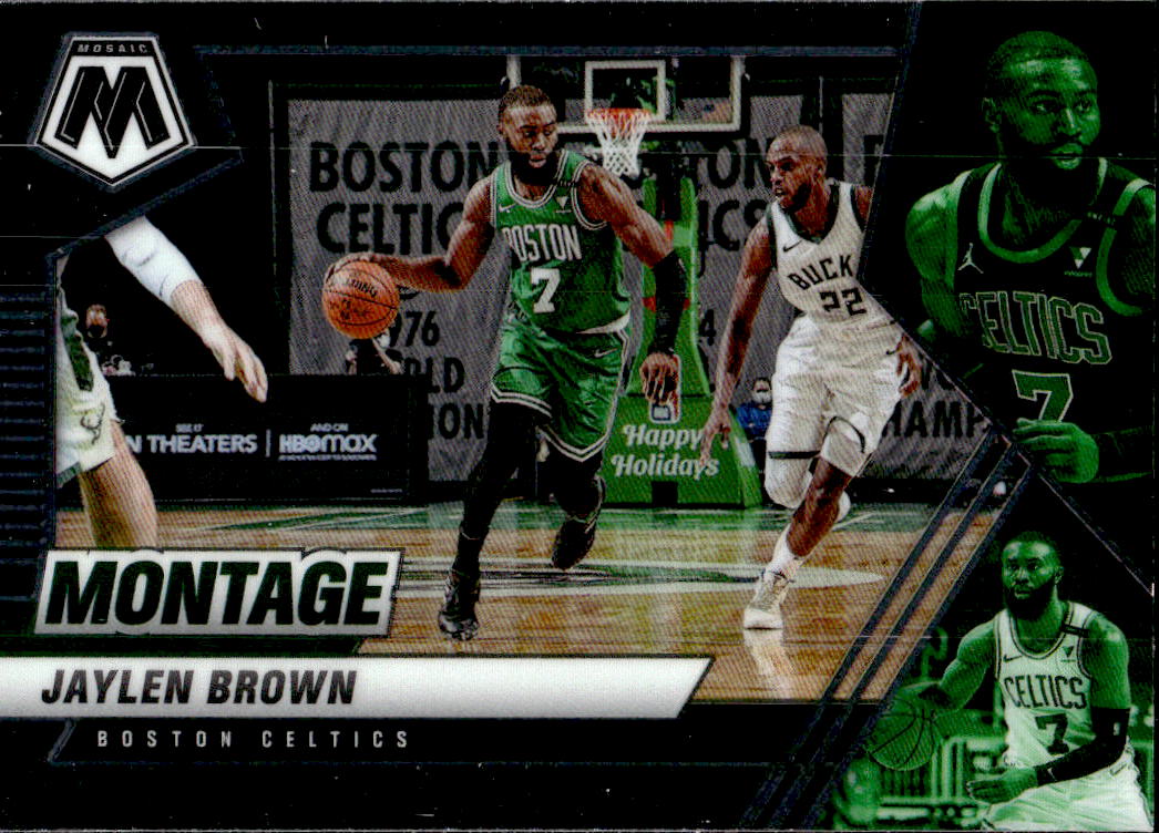 Montage JAYLEN BROWN 20-21 Panini Mosaic Basketball