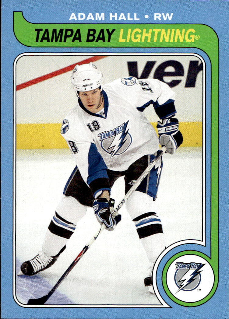 Retro ADAM HALL 08-09 UD O-Pee-Chee OPC