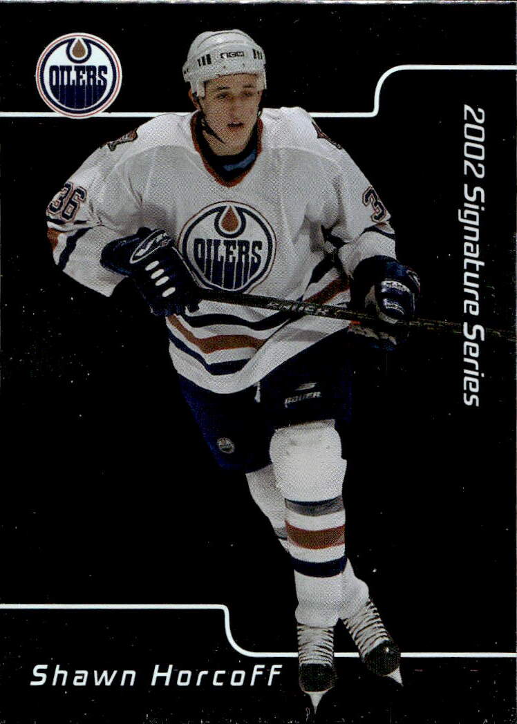 SHAWN HORCOFF 01-02 In the Game Be A Player Signature Series
