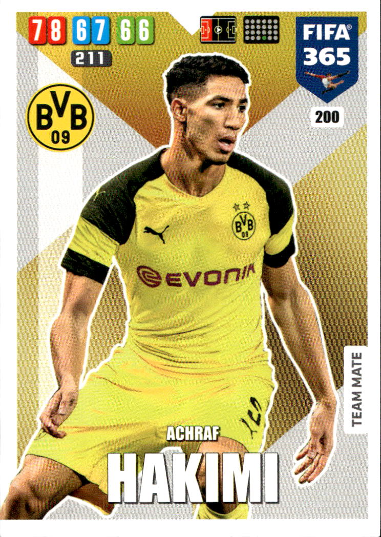 ACHRAF HAKIMI 2020 Panini FIFA 365