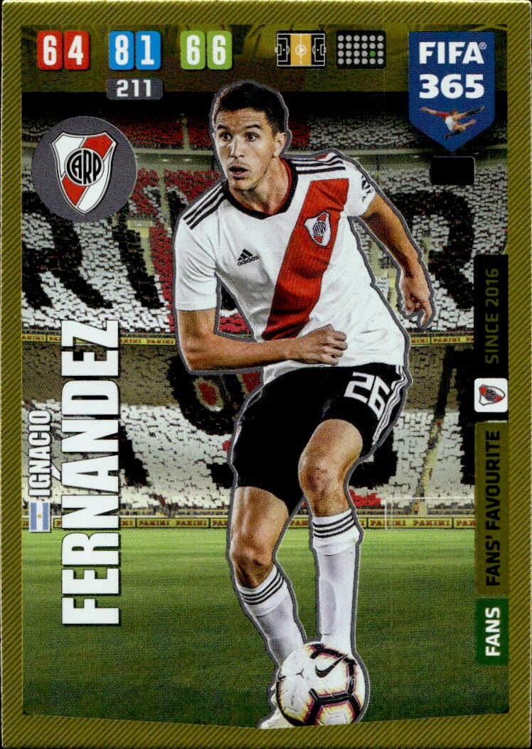 Fans Favourite INGACIO FERNANDEZ 2020 Panini FIFA 365