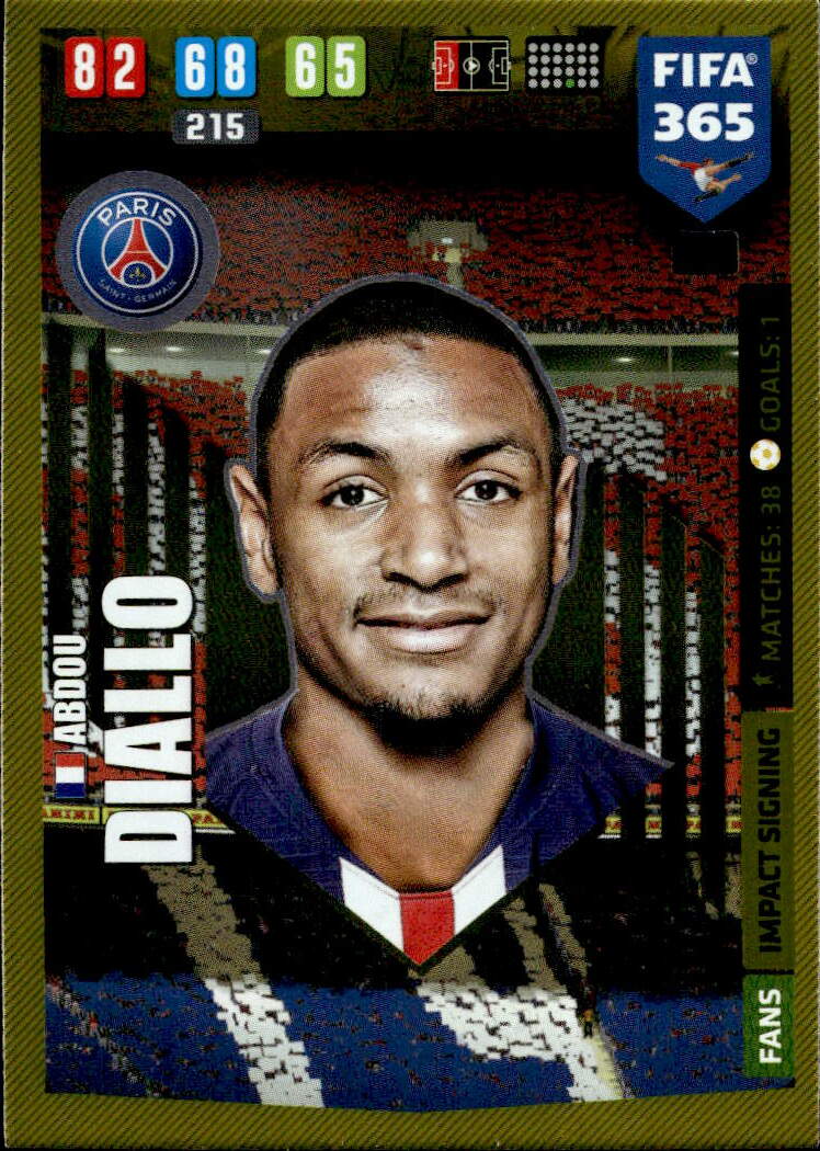 Impact Signing ABDOU DIALLO 2020 Panini FIFA 365