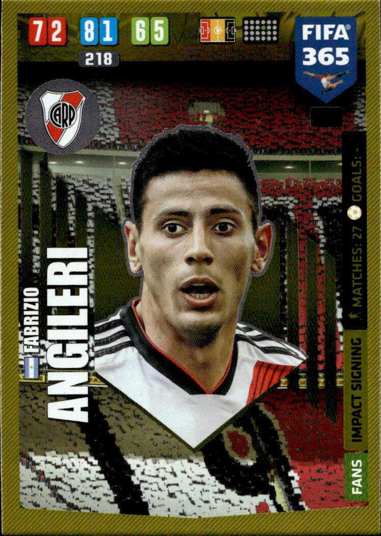 Impact Signing FABRIZIO ANGILERI 2020 Panini FIFA 365
