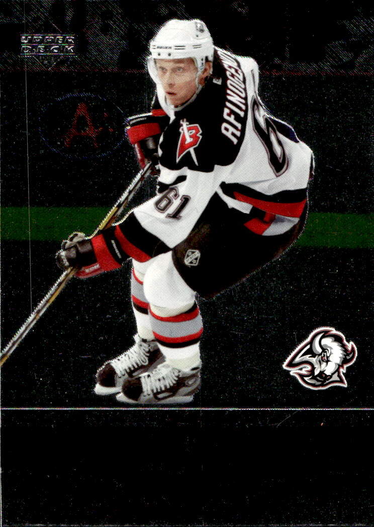 MAXIM AFINOGENOV 05-06 UD Black Diamond