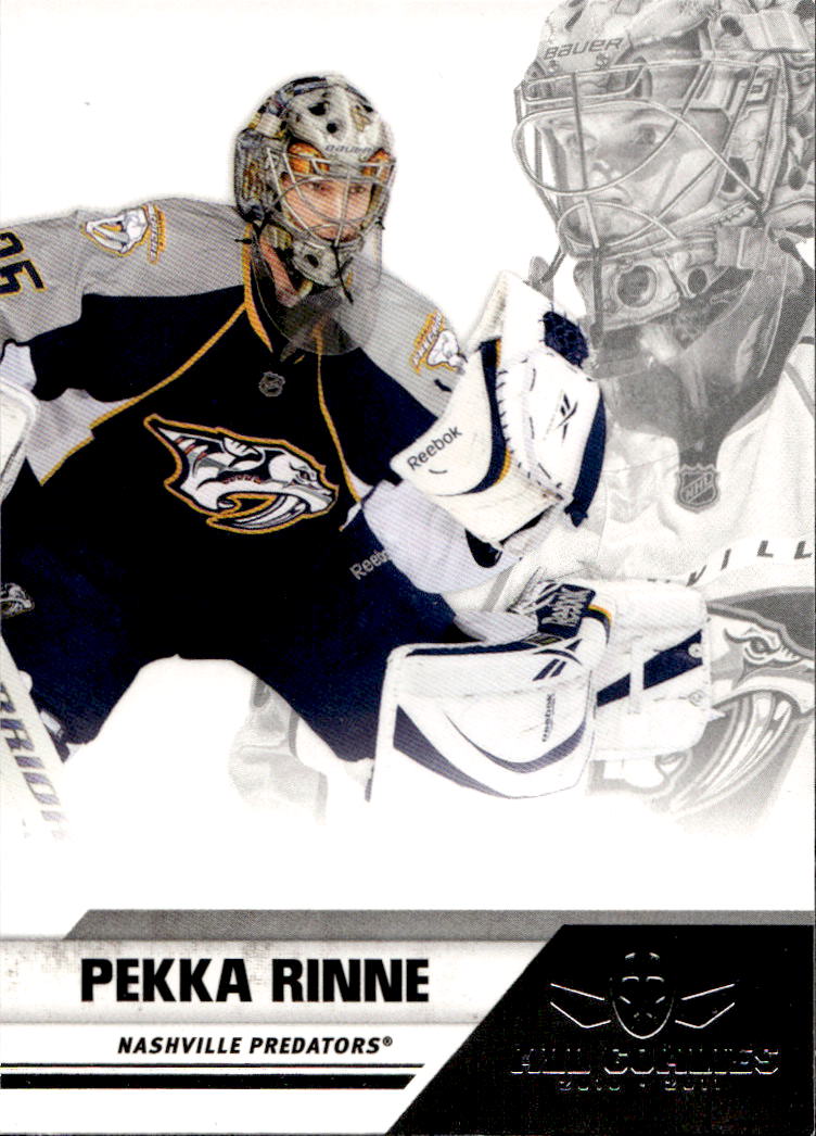 Up Close PEKKA RINNE 2011 Panini All Goalies