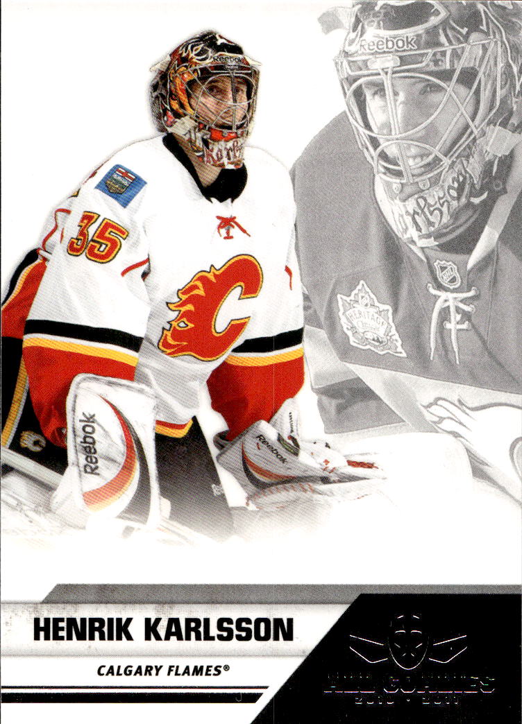 Up Close HENRIK KARLSSON 2011 Panini All Goalies