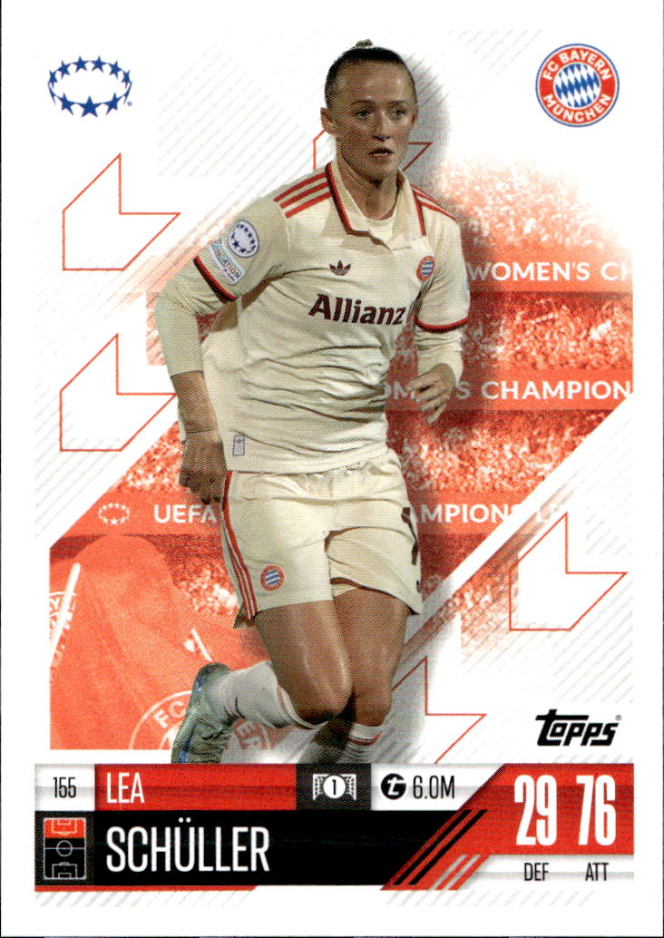 LEA SCHULLER 24-25 Match Attax Extra UCL