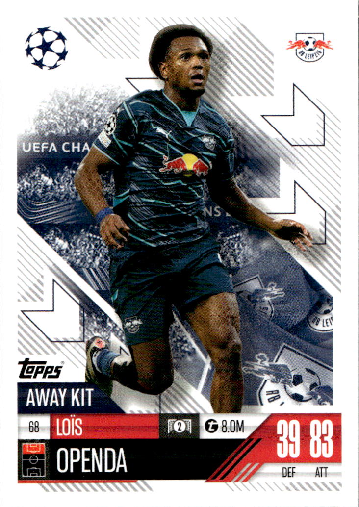 Away Kit LOIS OPENDA 24-25 Match Attax Extra UCL