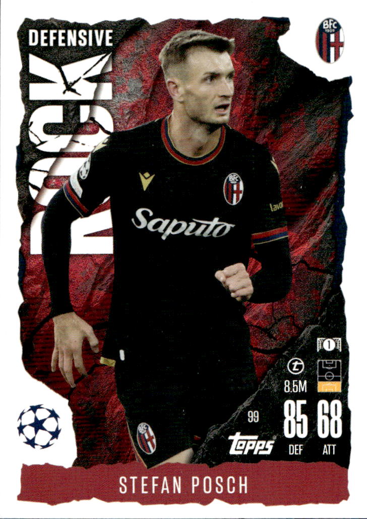 Defensive Rock STEFAN POSCH 24-25 Match Attax Extra UCL