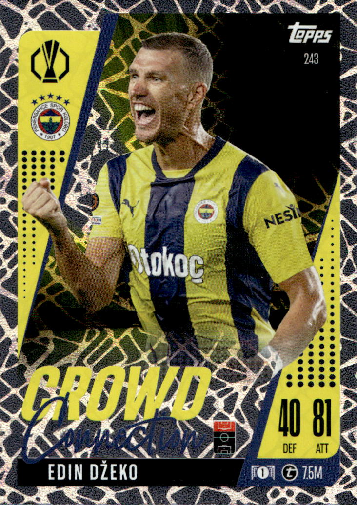 Crowd Connection EDIN DZEKO 24-25 Match Attax Extra UCL