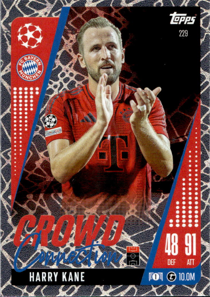 Crowd Connection HARRY KANE 24-25 Match Attax Extra UCL