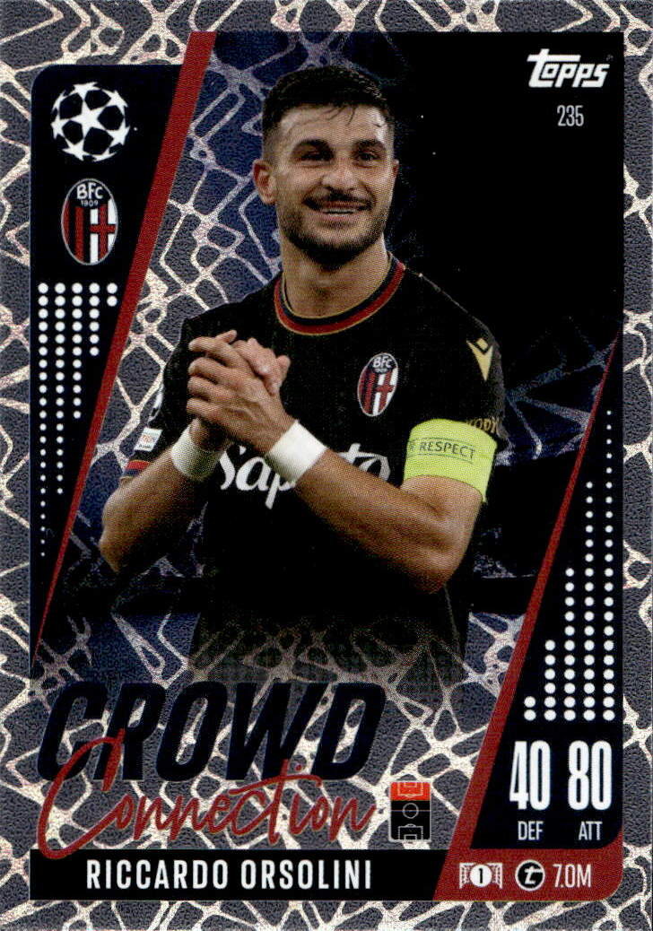 Crowd Connection RICCARDO ORSOLINI 24-25 Match Attax Extra UCL