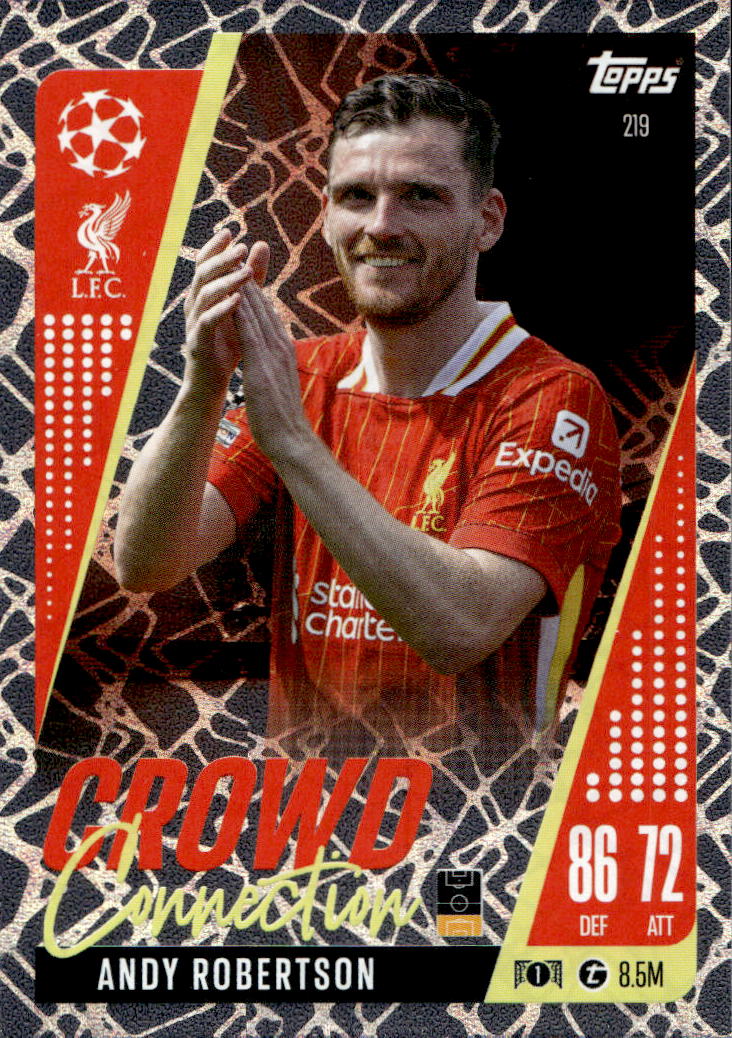 Crowd Connection ANDY ROBERTSON 24-25 Match Attax Extra UCL