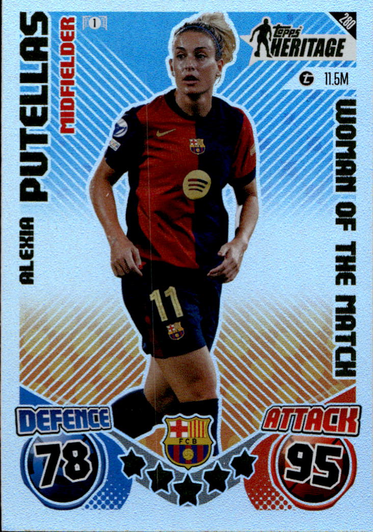 Herritage ALEXIA PUTELLAS 24-25 Match Attax Extra UCL