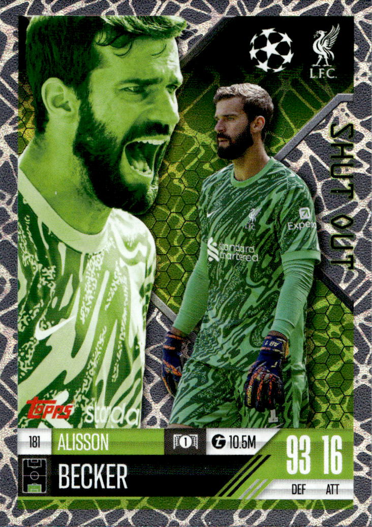 Shut Out ALISSON BECKER 24-25 Match Attax Extra UCL