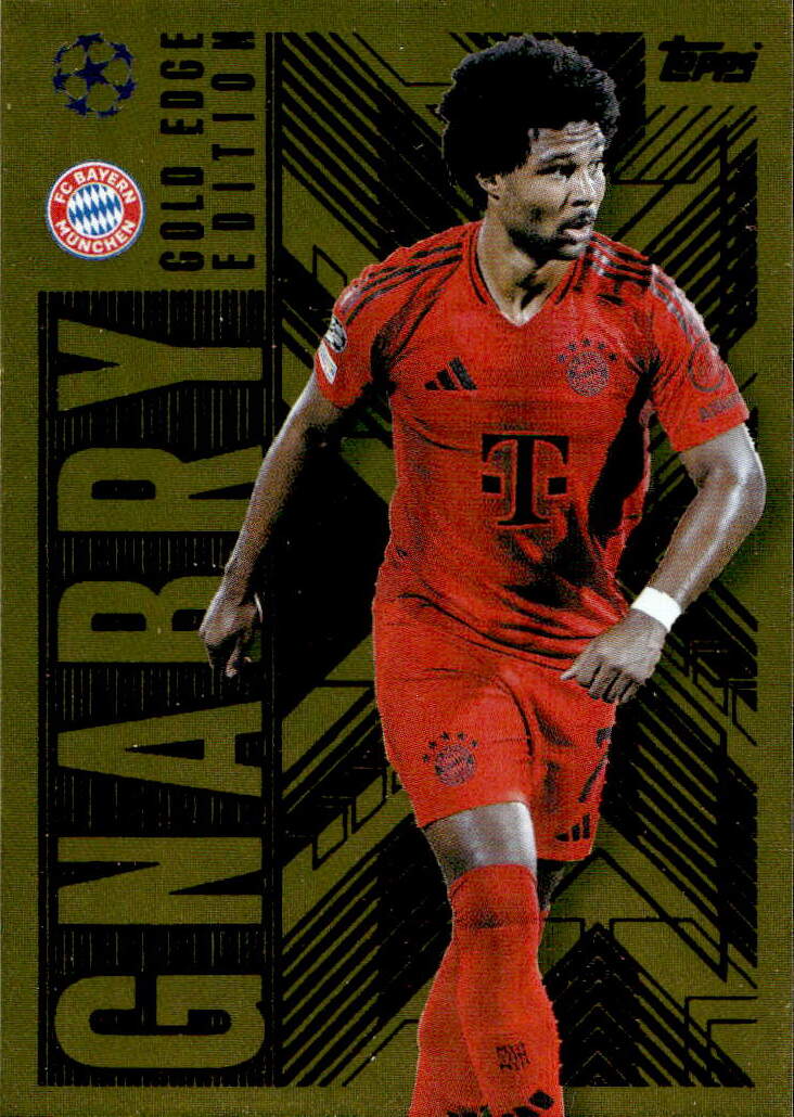 Gold Edge Edition SERGE GNABRY 24-25 Match Attax Extra UCL