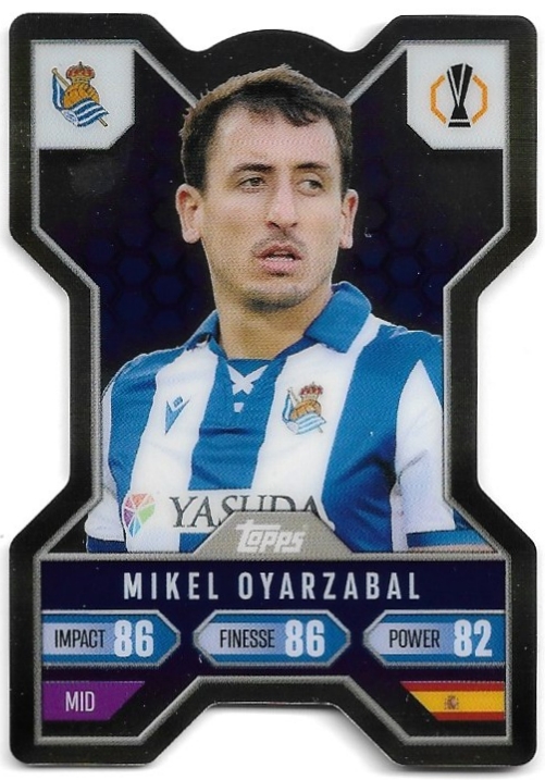 Chrome X MIKEL OYARZABAL 24-25 Match Attax Extra UCL