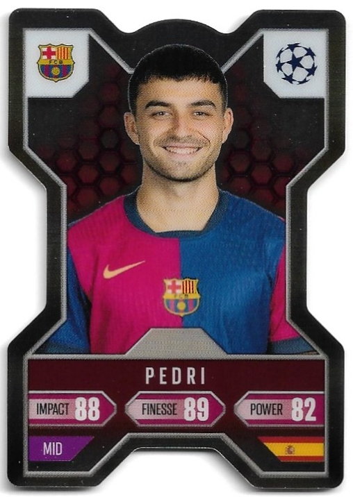 Chrome X PEDRI 24-25 Match Attax Extra UCL