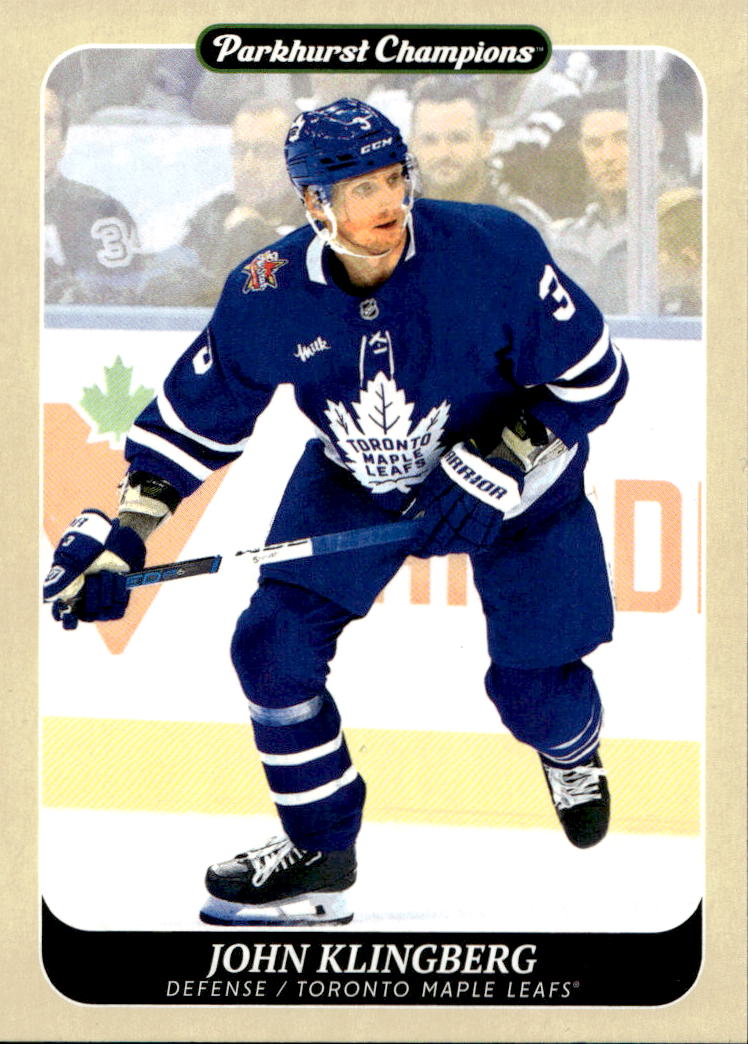 JOHN KLINGBERG 23-24 UD Parkhurst Champions