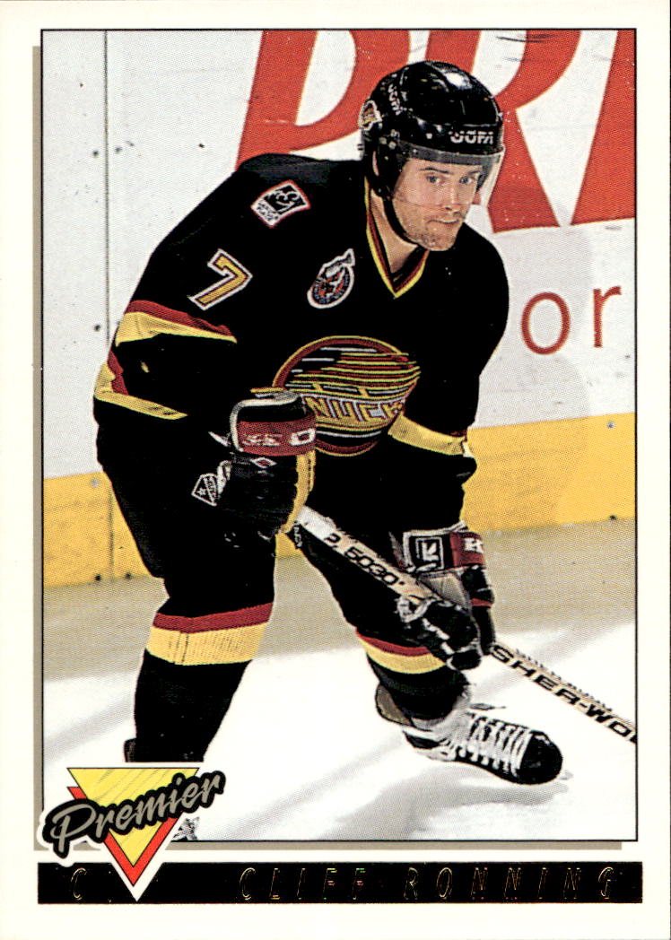 Gold Premier CLIFF RONNING 93-94 Topps Premier