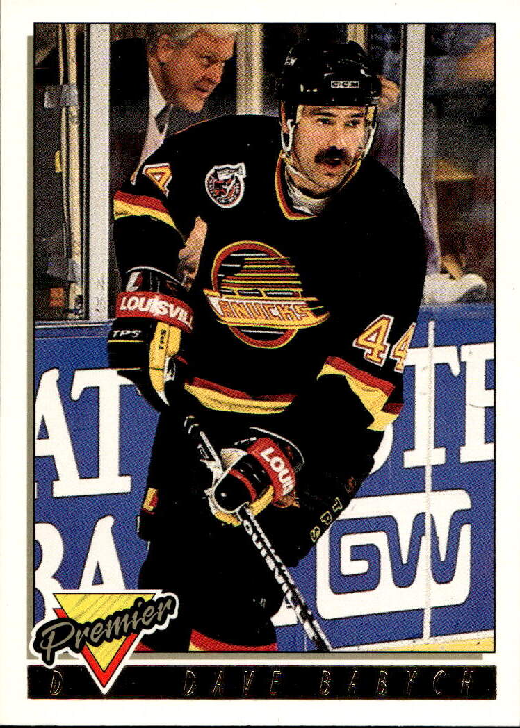 Gold Premier DAVE BABYCH 93-94 Topps Premier