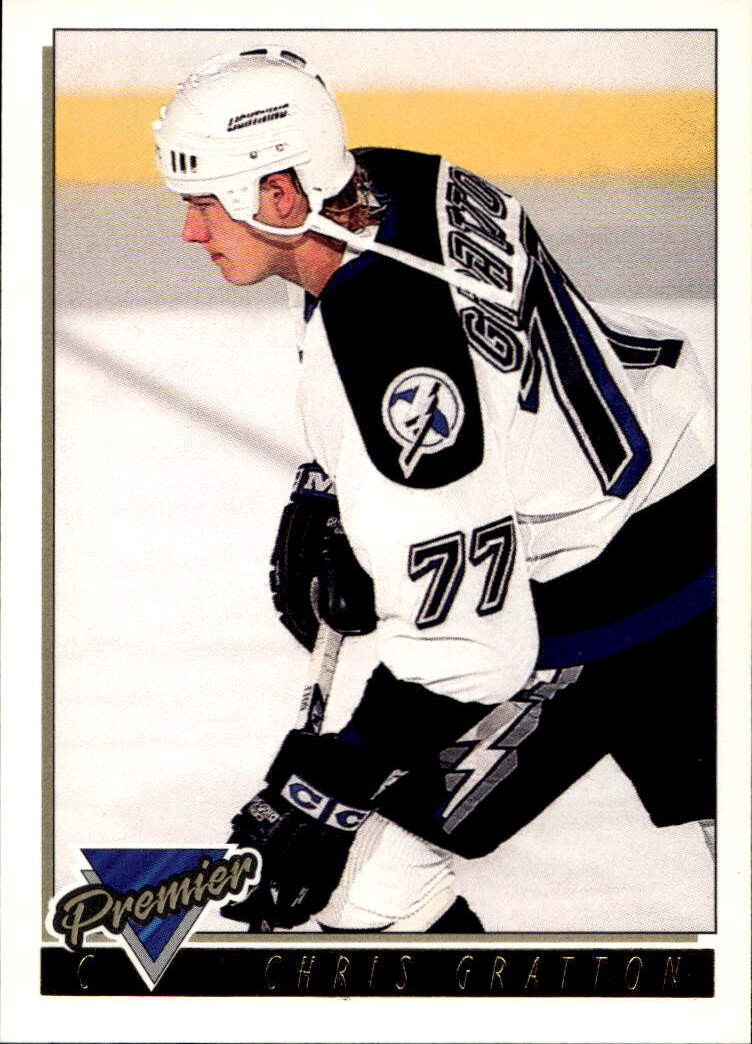 Gold Premier CHRIS GRATTON 93-94 Topps Premier