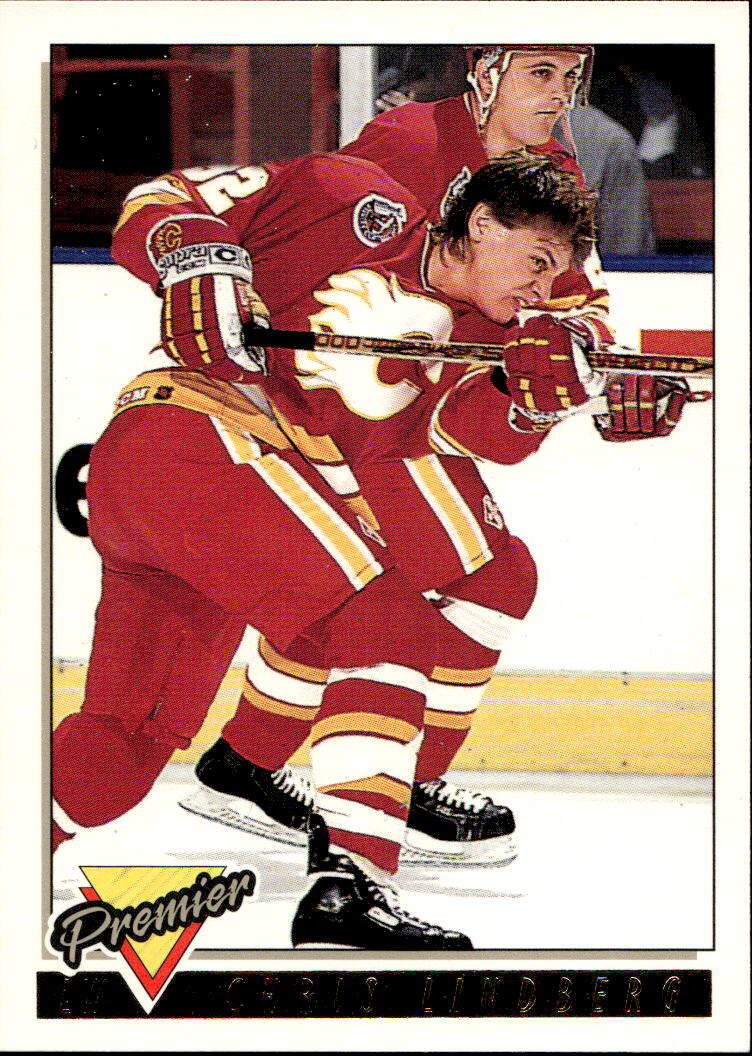 Gold Premier CHRIS LINDBERG 93-94 Topps Premier