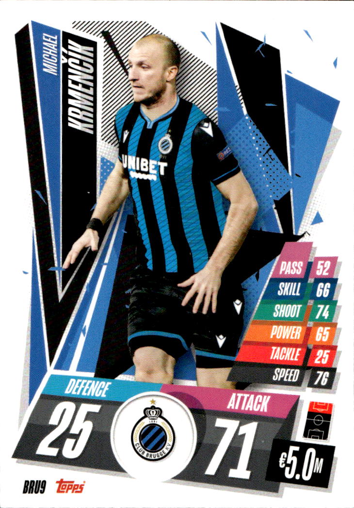 MICHAEL KRMENČÍK 20-21 Match Attax UCL