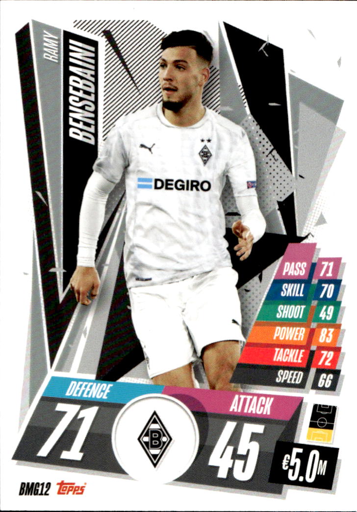 RAMY BENSEBAINI 20-21 Match Attax UCL