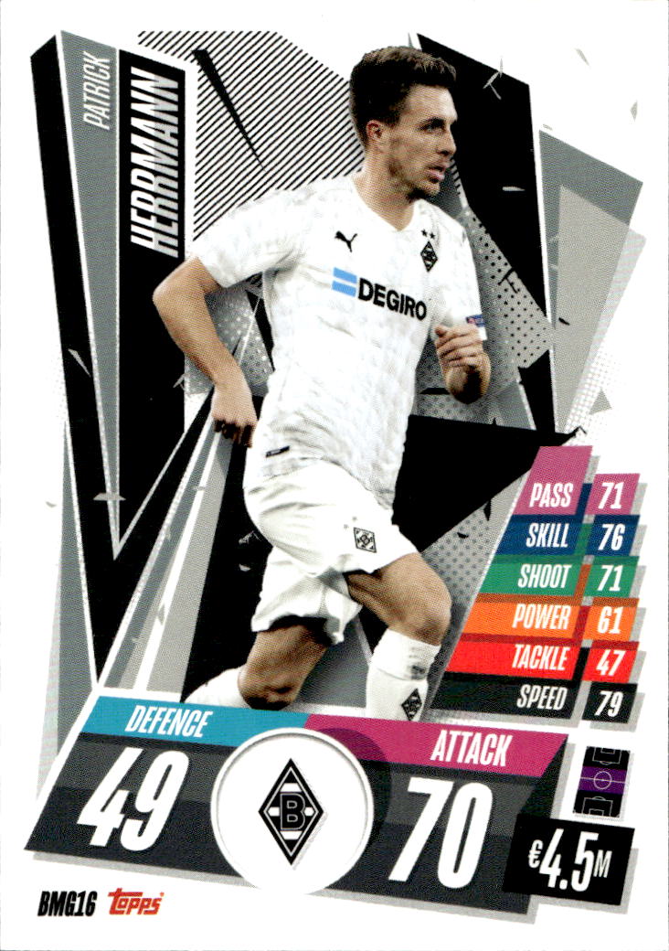 PATRICK HERRMANN 20-21 Match Attax UCL