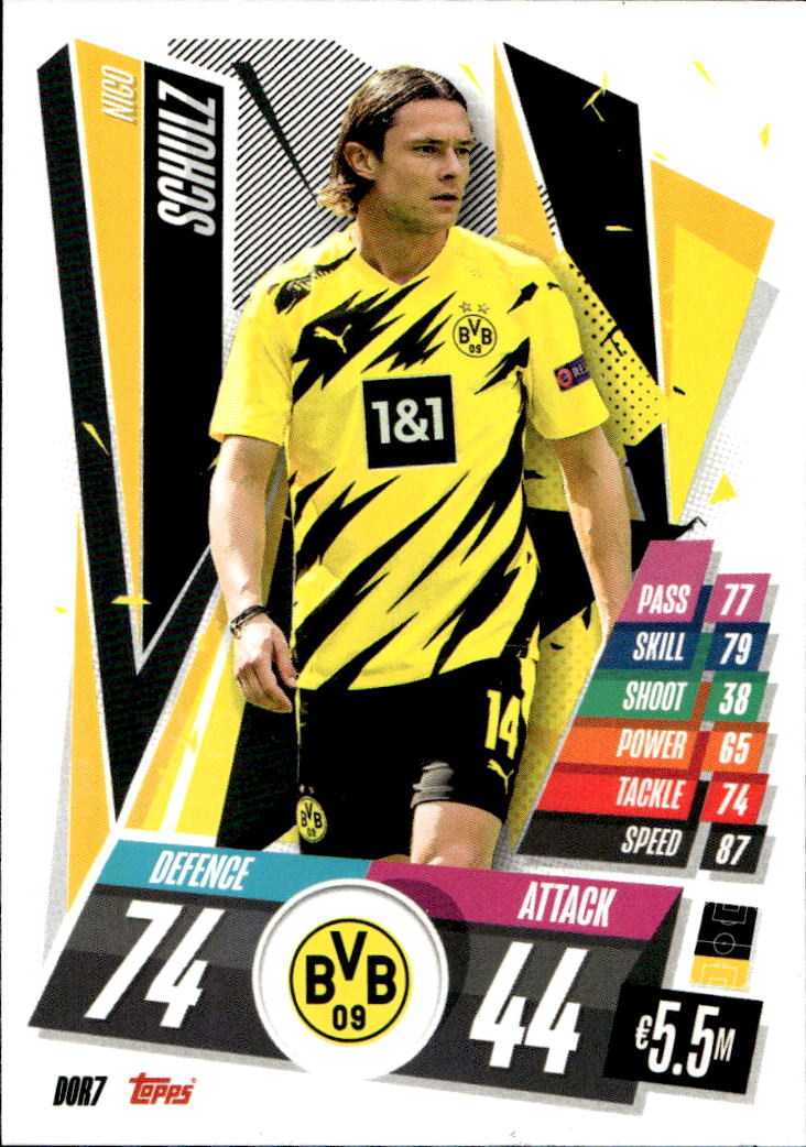 NICO SCHULZ 20-21 Match Attax UCL