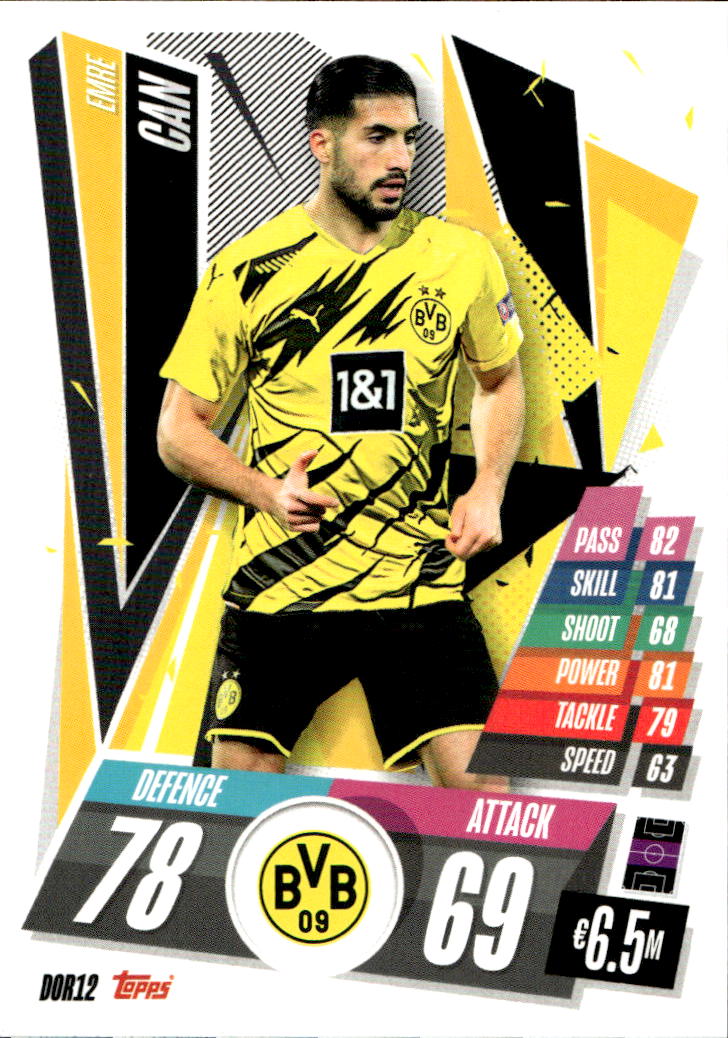 EMRE CAN 20-21 Match Attax UCL