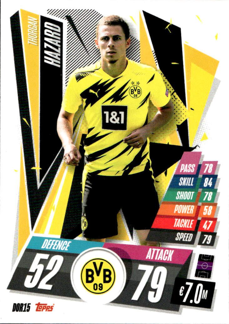 THORGAN HAZARD 20-21 Match Attax UCL