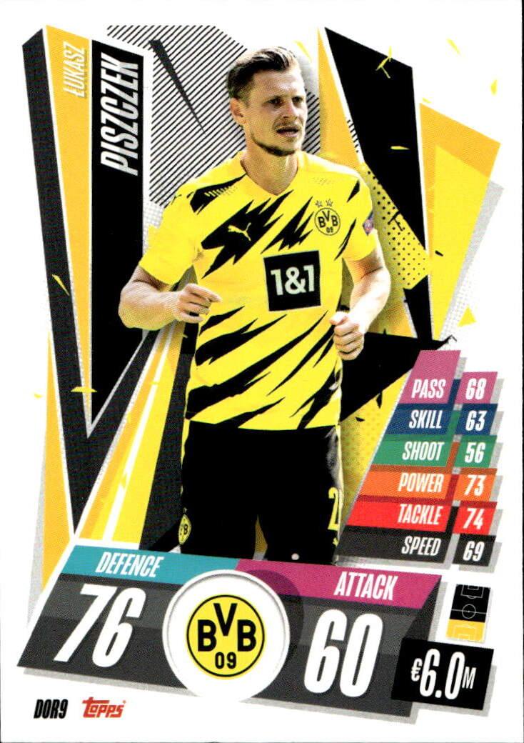 LUKASZ PISZCZEK 20-21 Match Attax UCL