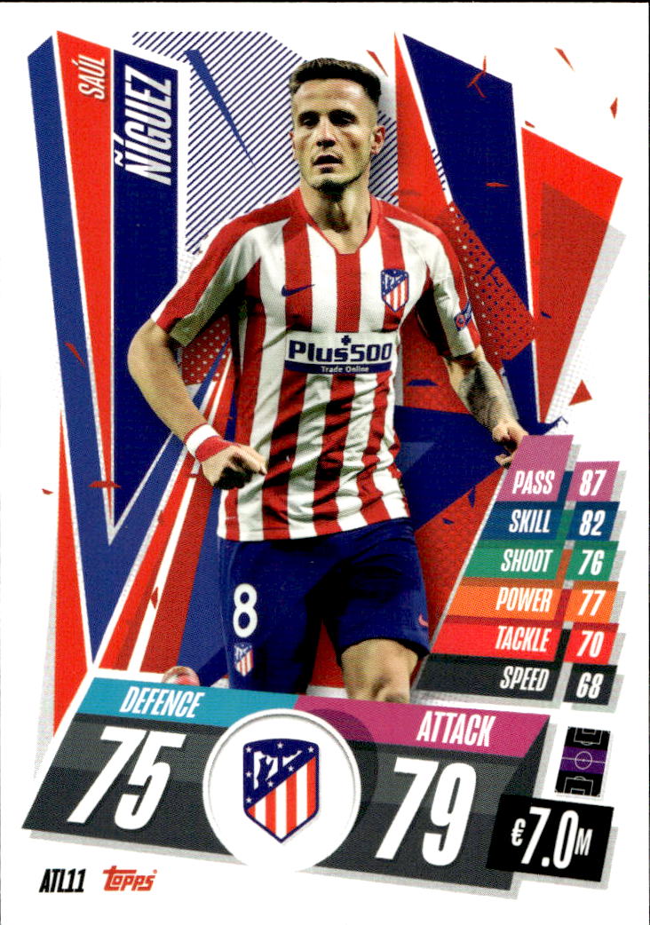 SAUL NIGUEZ 20-21 Match Attax UCL