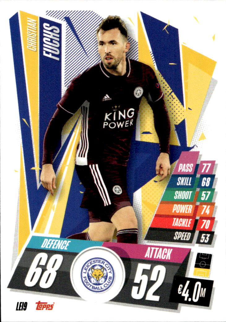 CHRISTIAN FUCHS 20-21 Match Attax UCL