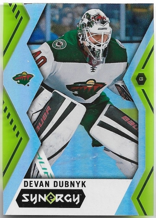 Green DEVAN DUBNYK 17-18 UD Synergy