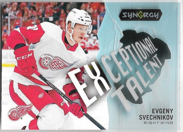 Rookie Exceptional Talent EVGENY SVECHNIKOV 17-18 UD Synergy