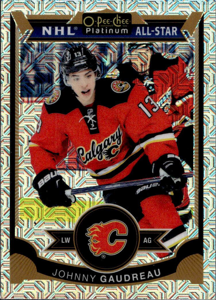 Traxx JOHNNY GAUDREAU 15-16 UD O-Pee-Chee OPC Platinum
