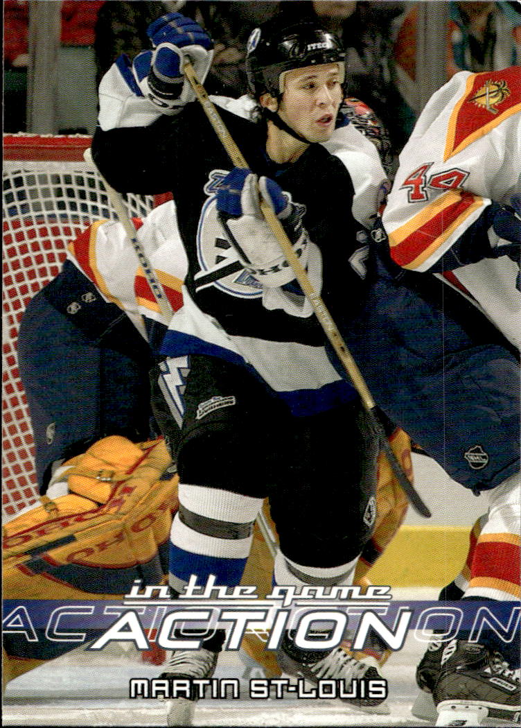 MARTIN ST LOUIS 03-04 In the Game Action (bílý růžek)