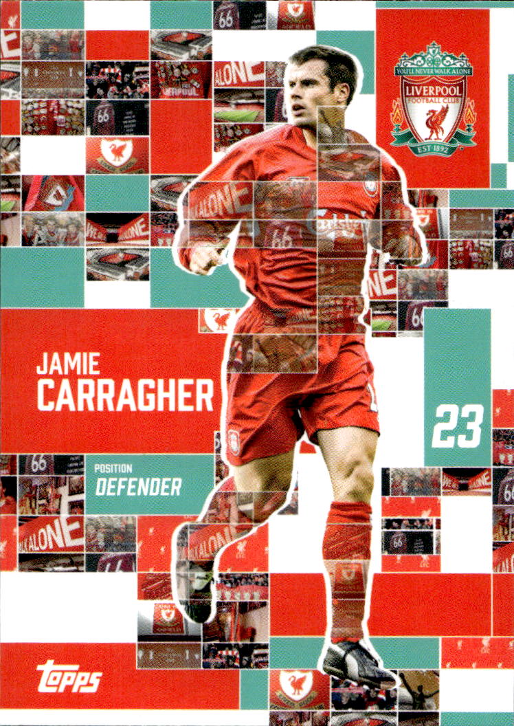 Anfield All Stars JAMIE CARRAGHER 24-25 Topps Liverpool Team Set