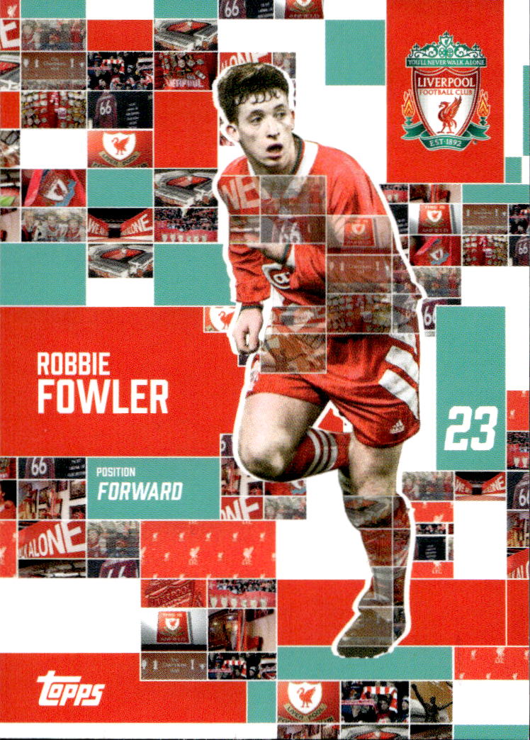 Anfield All Stars ROBBIE FOWLER 24-25 Topps Liverpool Team Set
