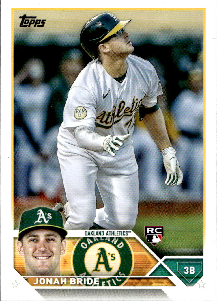 Rookie JONAH BRIDE 2023 Topps Series 1 Baseball