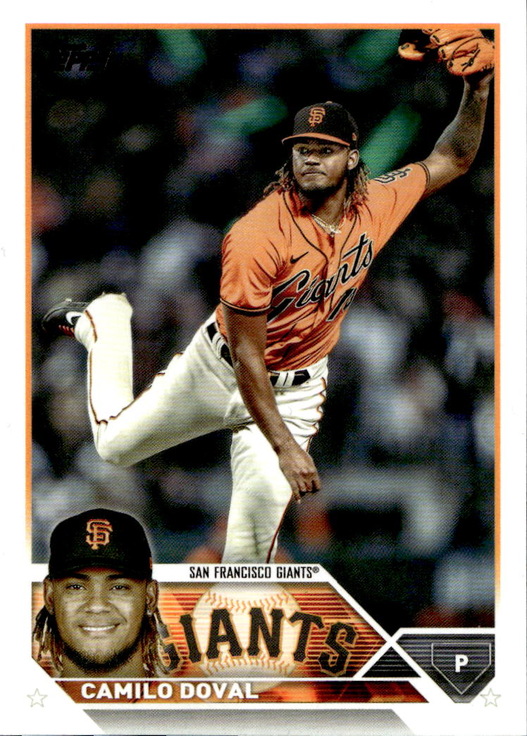 CAMILO DOVAL 2023 Topps Series 1 Baseball