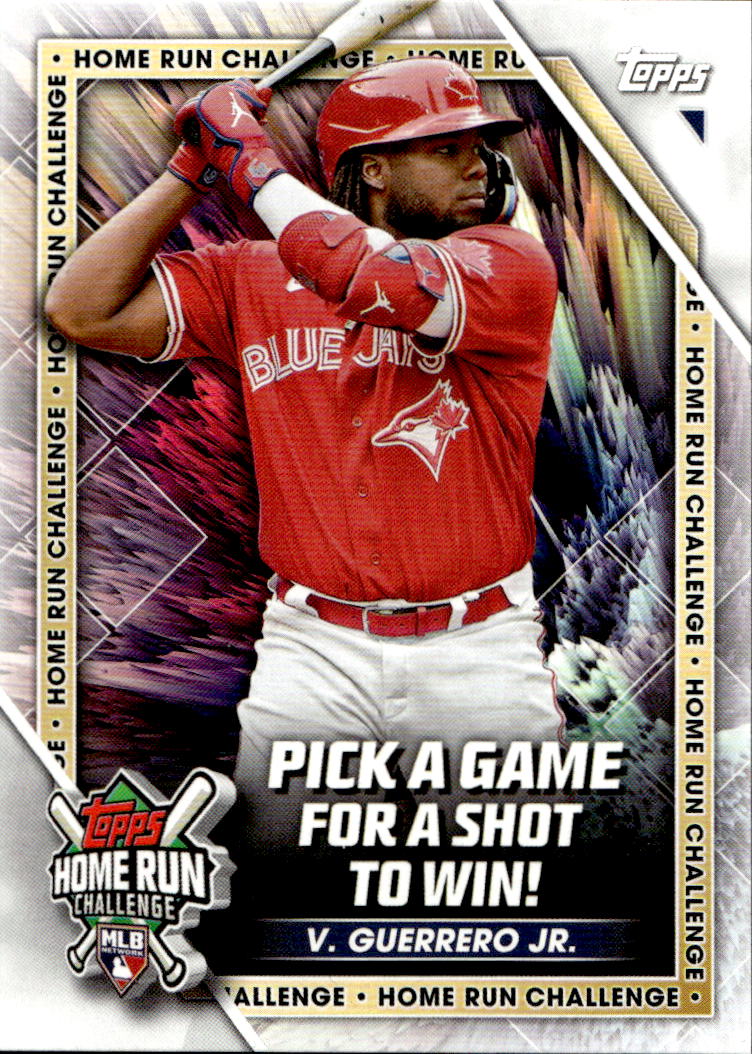Home Run Challenge VLADIMIR GUERRERO JR. 2023 Topps Series 1 Baseball