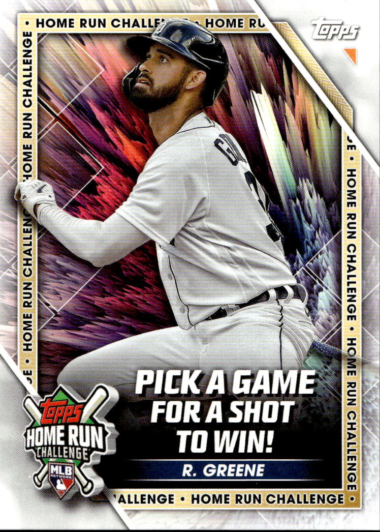Home Run Challenge RILEY GREENE 2023 Topps Series 1 Baseball